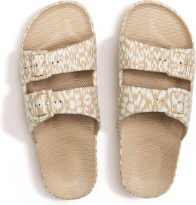 Freedom Moses Ikat Slippers Beige