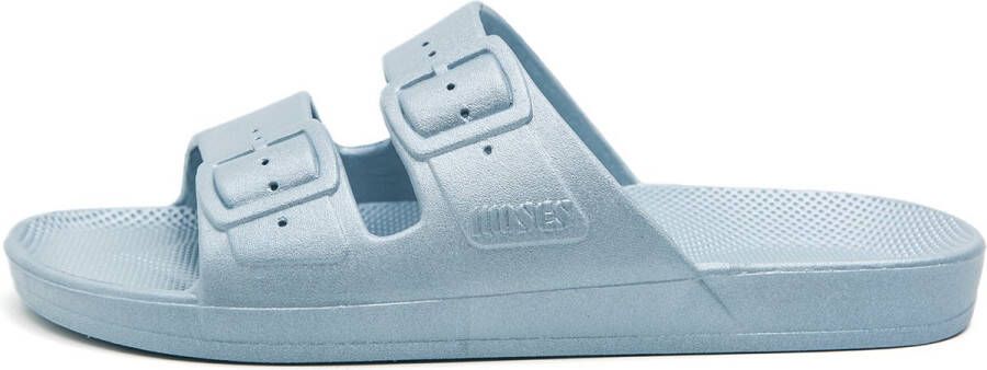 Freedom Moses Slippers NILI 37 38 metaalblauw