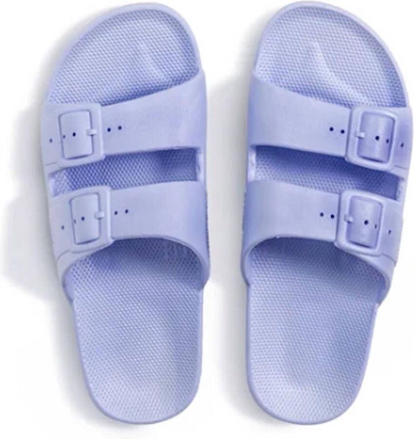 Freedom Moses slippers lila Paars Meisjes Kunststof Effen 42 43