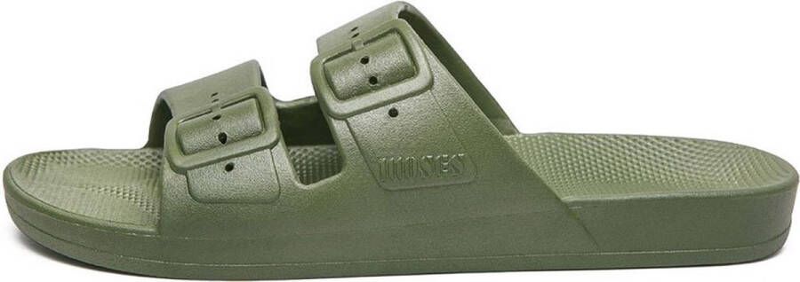 Freedom Moses slippers groen Kunststof Effen 36 37 - Foto 6