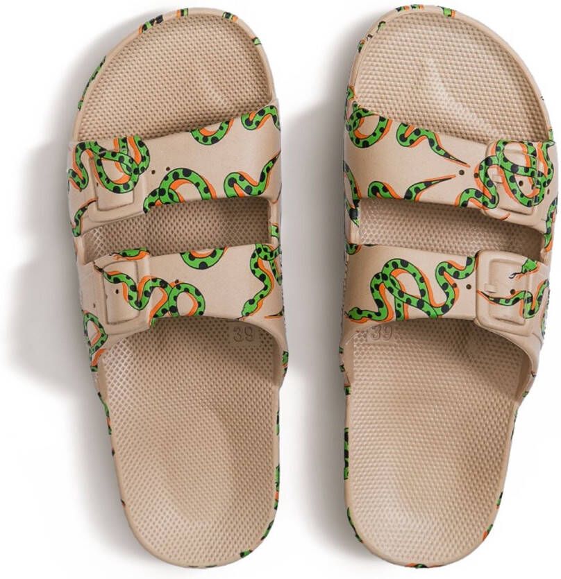 Freedom Moses Slipper Unisex Serpant Sands Multi