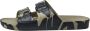 Freedom Moses Slipper Unisex Fancy Goa Blk Khaki - Thumbnail 3