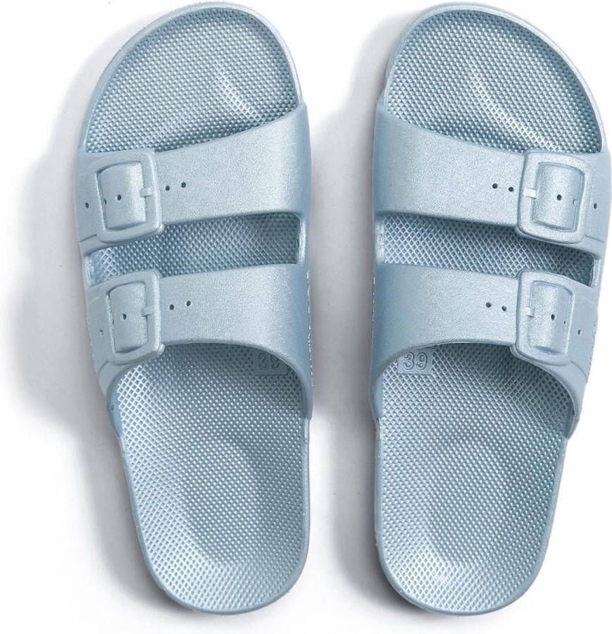 Freedom Moses Slippers NILI 38 39 metaalblauw