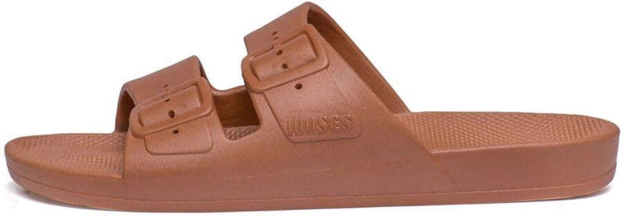 Freedom Moses SLIPPERS TOFFEE slippers flipflops badslipper original 26 27 (0683615369597)