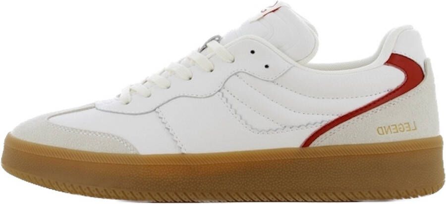 Freedom SJ 623784 WHT RED Sneaker wit