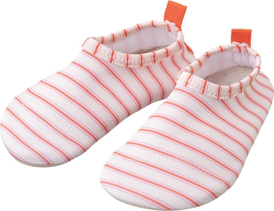 Fresk Zwemschoenen 19 20 UV 50-bescherming Antislip Strandschoenen Sneldrogend Waterschoenen voor Kinderen Elastische Pasvorm Unisex Crème Summer Stripes
