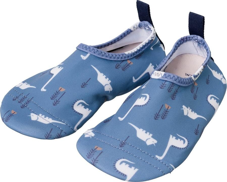 Fresk Zwemschoenen 21 22 UV 50-bescherming Antislip Strandschoenen Sneldrogend Waterschoenen voor Kinderen Elastische Pasvorm Jongens Blauw Dino