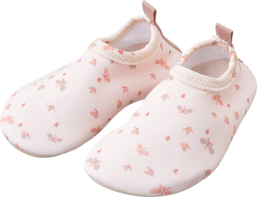 Fresk Zwemschoenen 27 28 -UV 50-bescherming Antislip Strandschoenen Quick Dry Waterschoenen voor Kinderen Elastische Pasvorm Meisjes Creme Butterflies