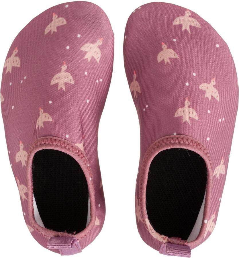 Fresk Zwemschoenen 29 30 UV 50-bescherming Antislip Strandschoenen Sneldrogend Waterschoenen voor Kinderen Elastische Pasvorm Meisjes Paars Swallow
