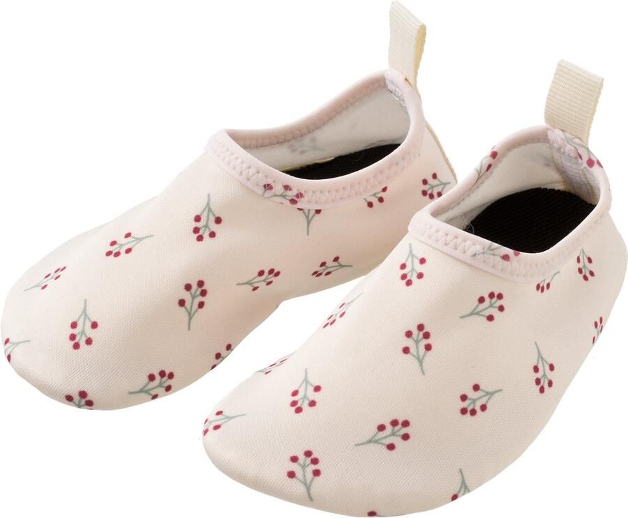 Fresk Zwemschoenen 29 30 UV 50-bescherming Antislip Strandschoenen Sneldrogend Waterschoenen voor Kinderen Elastische Pasvorm Meisjes Ecru Berries