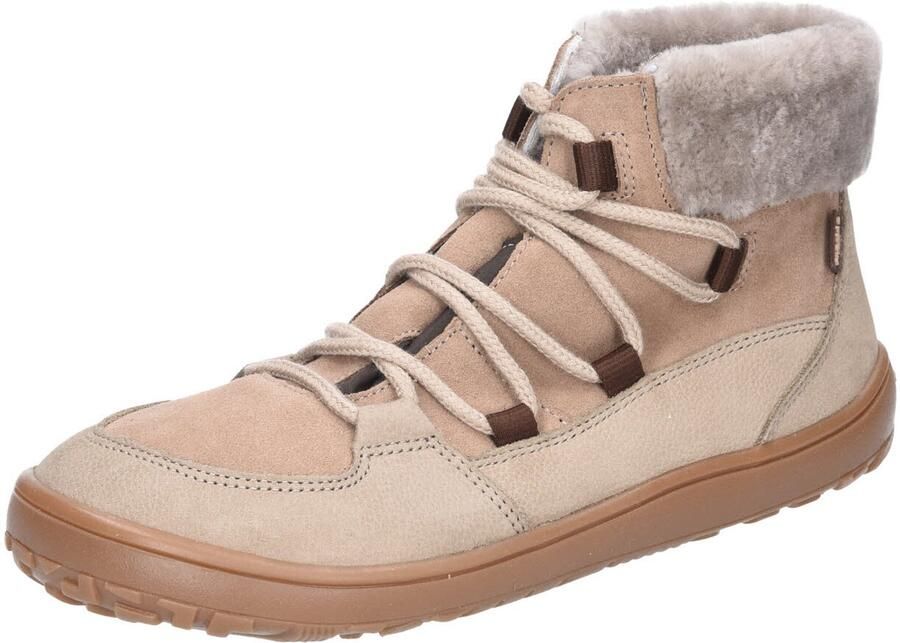 Froddo Women's Barefoot Up Furry Tex Winterschoenen bruin beige