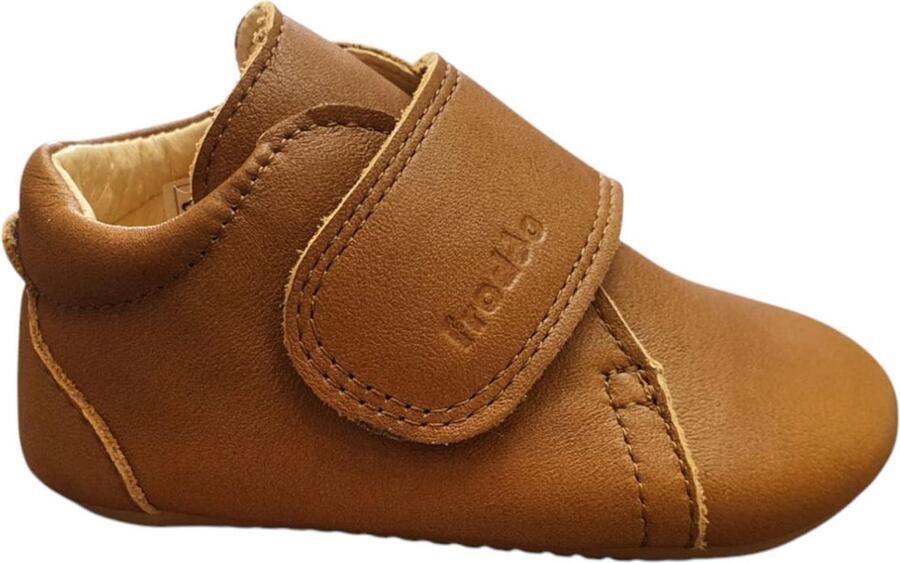 FRODDO Sloffen van baby leer BASIC karamel