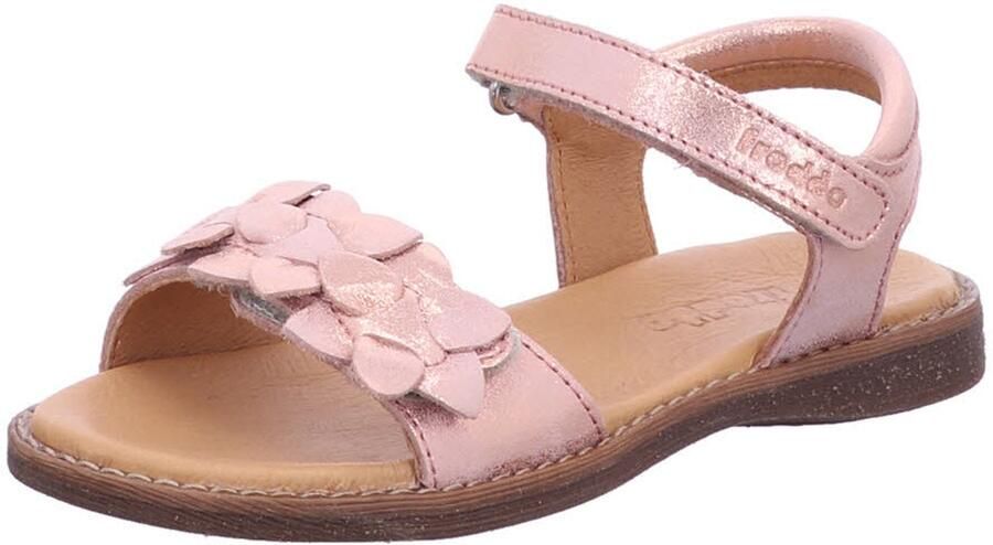 FRODDO Leren sandalen voor LORE FLOWERS goudroze
