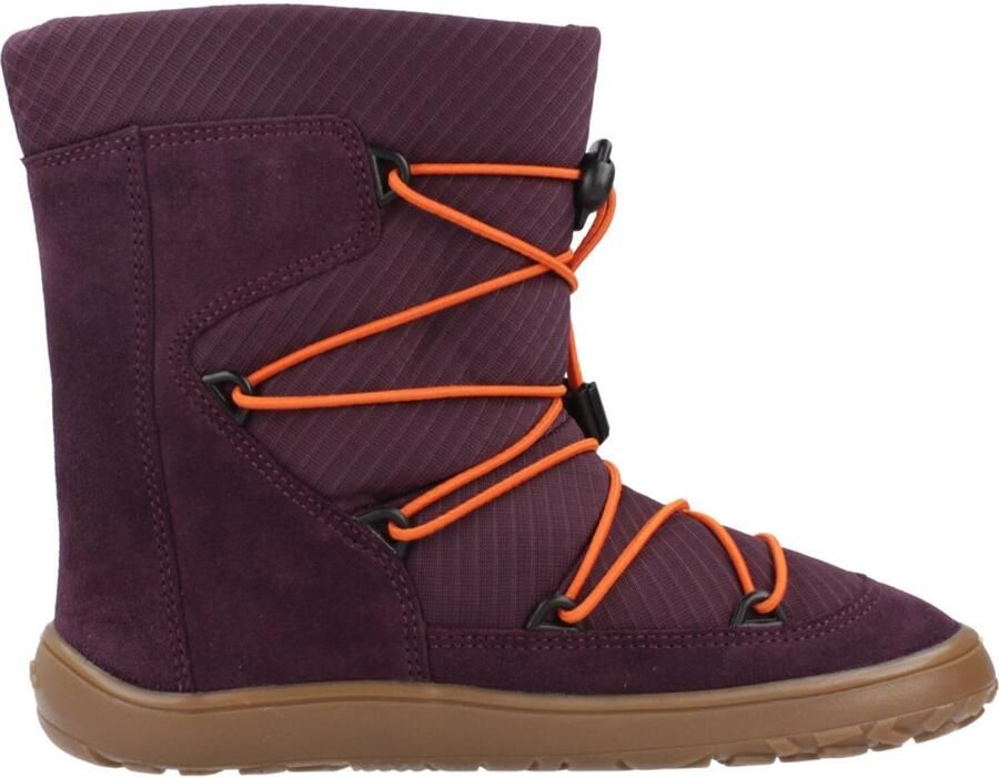 Froddo Kid's Barefoot Tex Track Wool Winterschoenen purper bruin