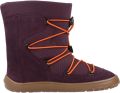 Froddo Kid's Barefoot Tex Track Wool Winterschoenen purper bruin - Violet