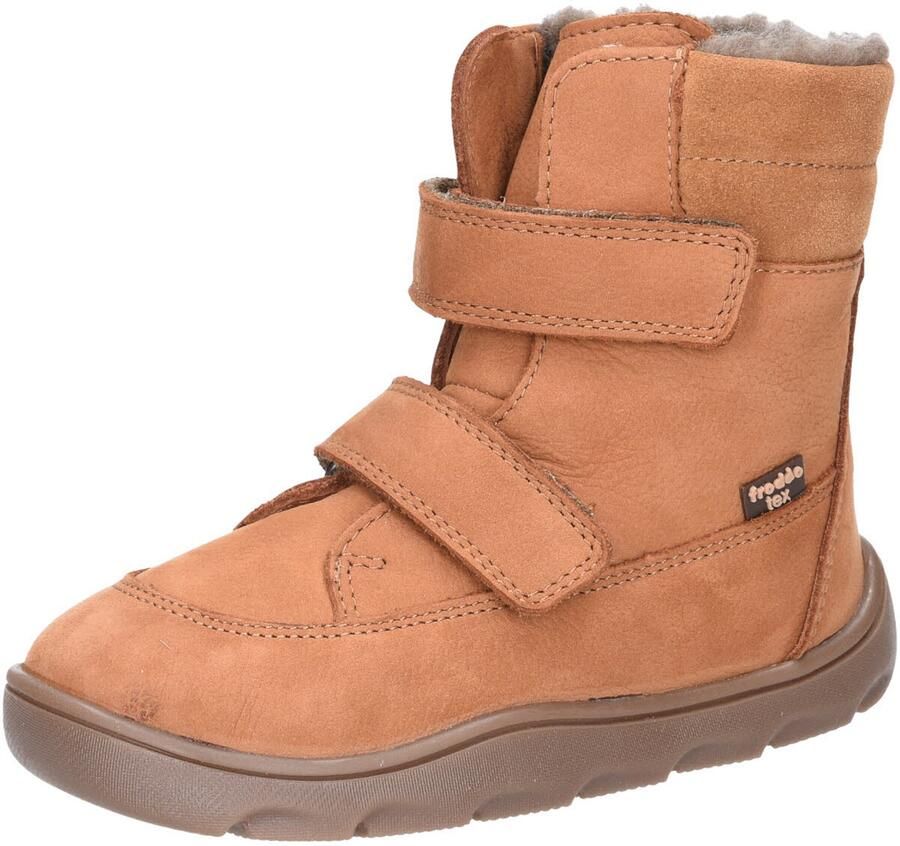 Froddo Kid's Zeru Tex Winter Barefoot Winterschoenen bruin oranje