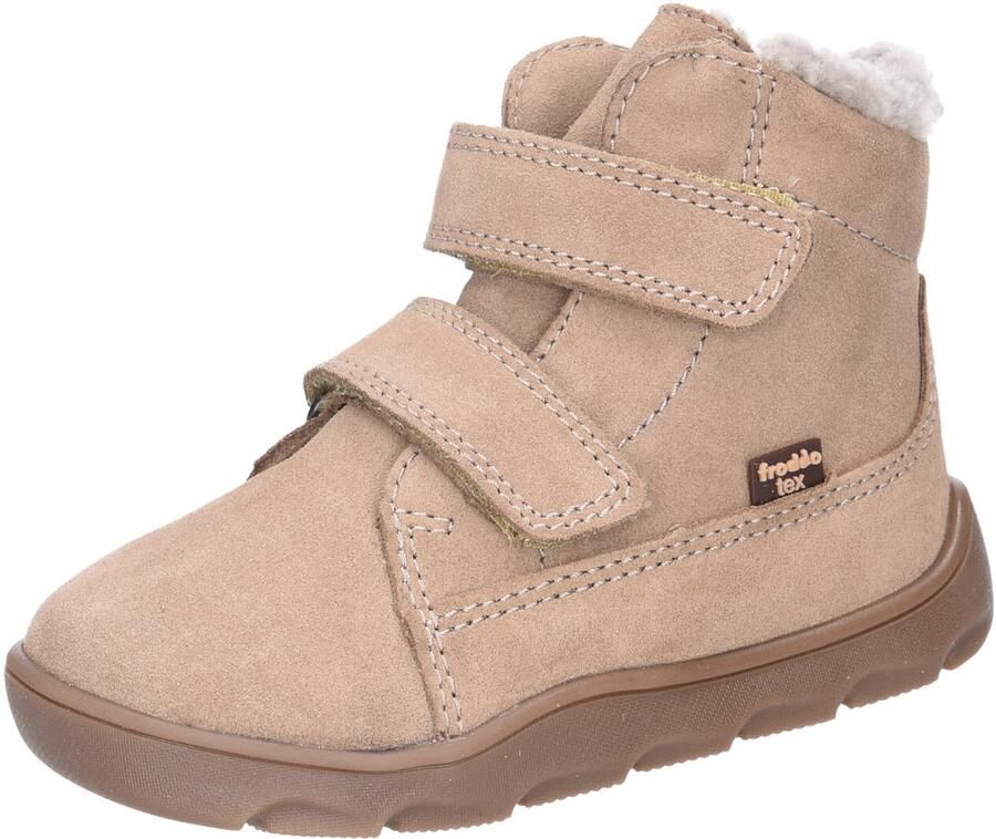 Froddo Kid's Zeru Tex Furry Barefoot Winterschoenen bruin