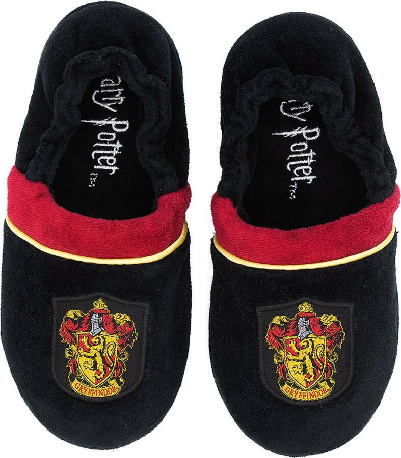 Funidelia Griffoendor Pantoffels Harry Potter voor en Hogwarts Tovenaars Films & Series Zweinstein De beste nerd-merchandise en cadeaus voor echte fans met Kerstmis verjaardagen of een speciale gelegenheid Bordeaux rood