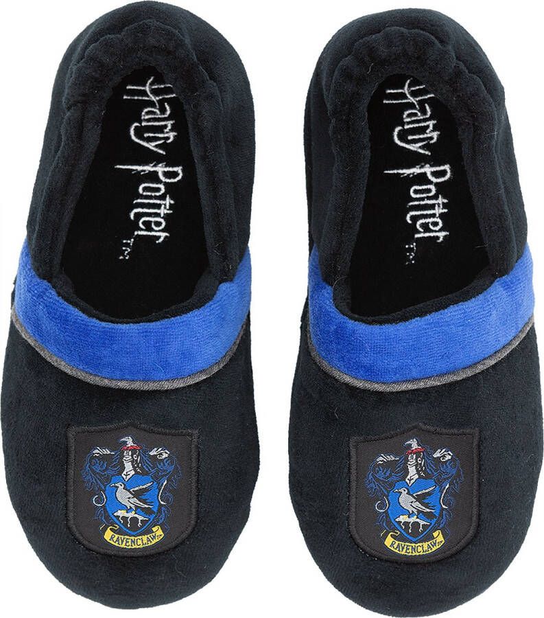 Funidelia Ravenklauw Pantoffels Harry Potter voor en Hogwarts Tovenaars Films & Series Zweinstein De beste nerd-merchandise en cadeaus voor echte fans met Kerstmis verjaardagen of een speciale gelegenheid Donkerblauw