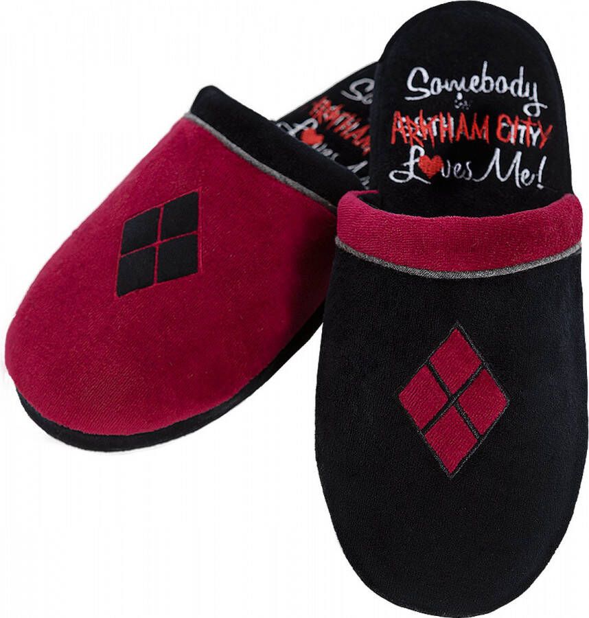 Funidelia Harley Quinn pantoffels voor vrouwen 37 41 Roze