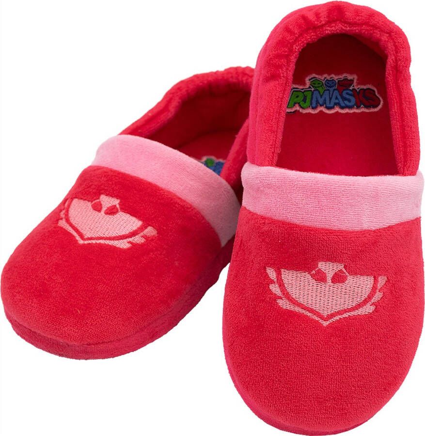 Funidelia PJ Masks Owlette Pantoffels voor meisjes 28 30 Rood - Foto 1