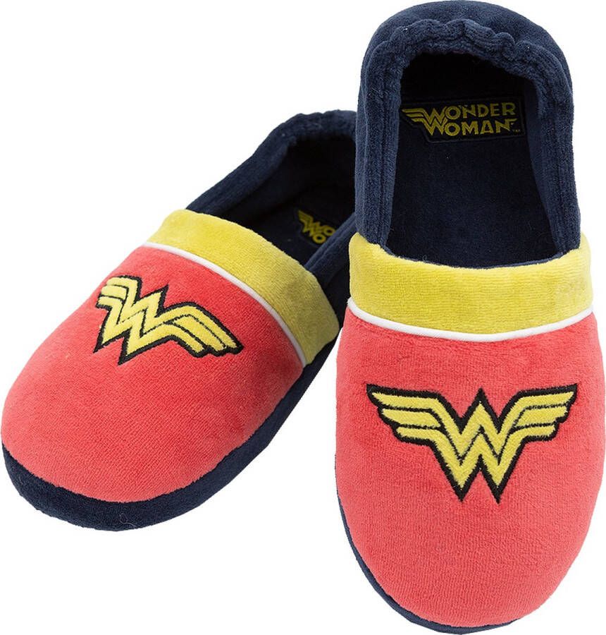 Funidelia Wonder Woman pantoffels voor meisjes 34-36 Rood