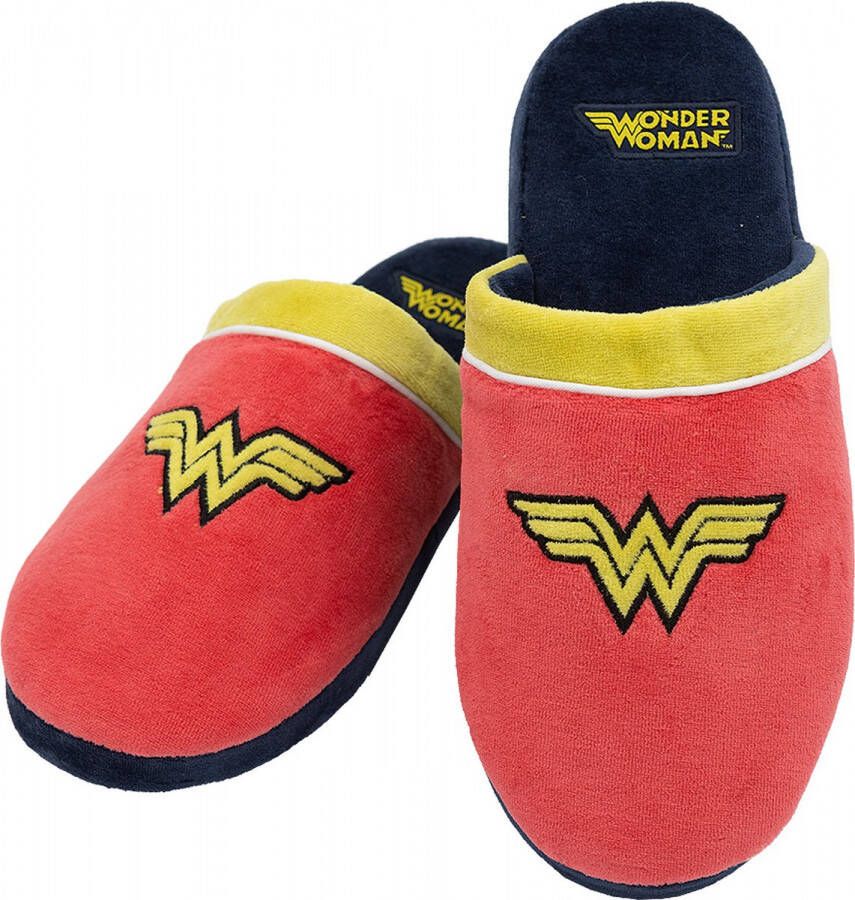 Funidelia Wonder Woman pantoffels voor vrouwen 37 41 Rood