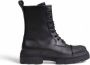 Furla Army Boot Dames Collectie Leer Black Dames - Thumbnail 1