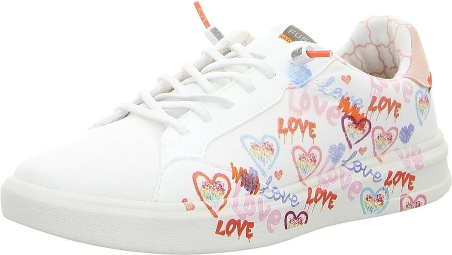 Fusion ALEXA love multicolor dames sneakers wit - Foto 1