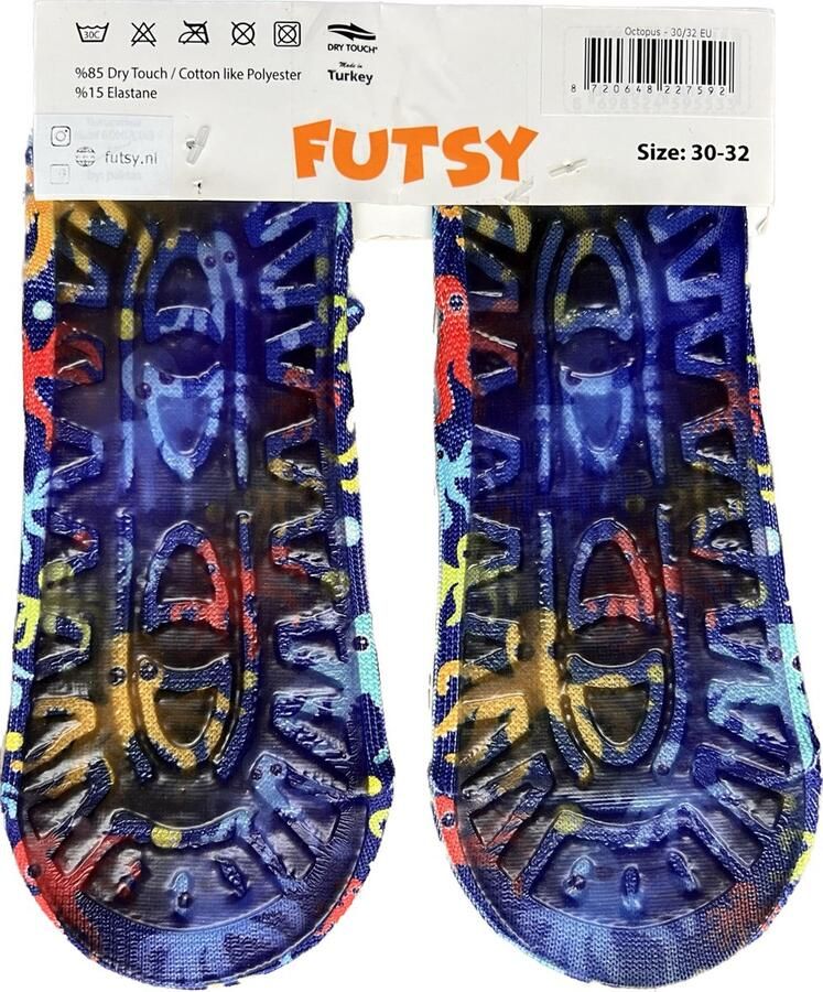 Futsy Octopus Antislip Zwemsokken kind Zwemsloffen Waterschoenen - Foto 5