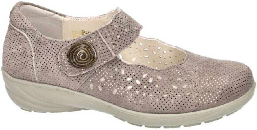 G-comfort -Dames taupe ballerina's & mocassins