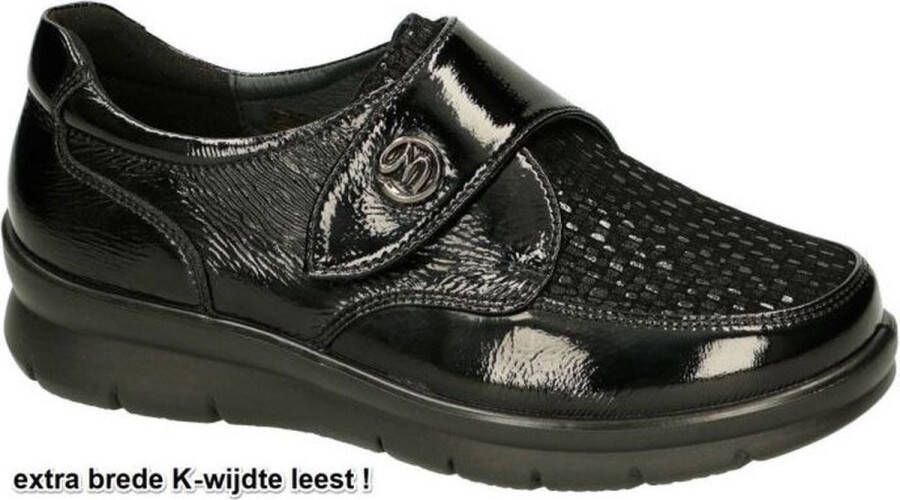 G-comfort -Dames zwart ballerina's & mocassins
