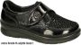 G-comfort -Dames zwart ballerina's & mocassins - Thumbnail 2