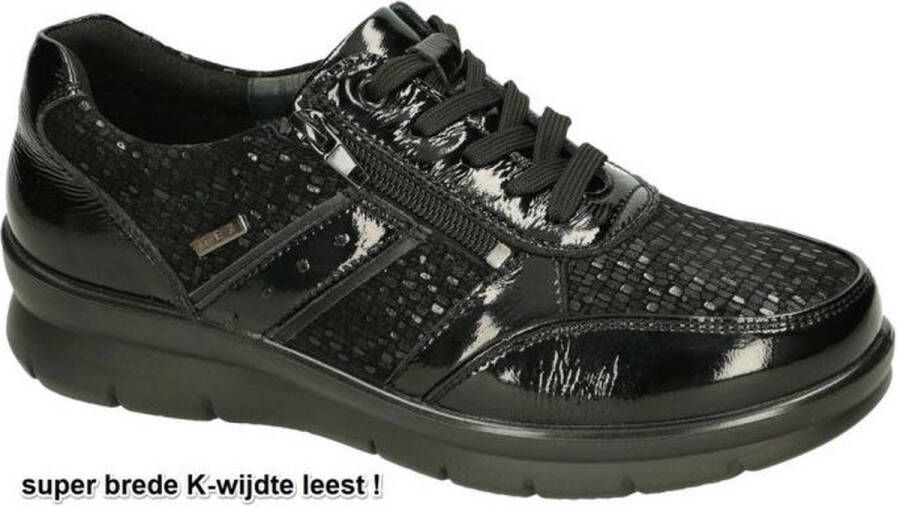 G-comfort -Dames zwart ballerina's & mocassins
