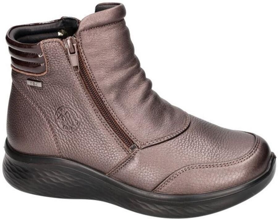 G-comfort -Dames brons enkellaarzen