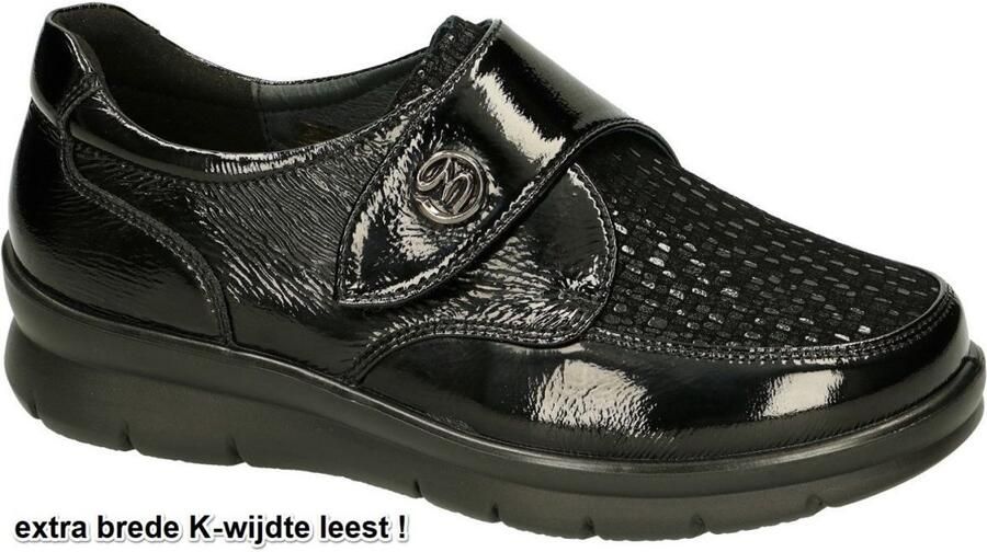 G-comfort -Dames zwart ballerina's & mocassins