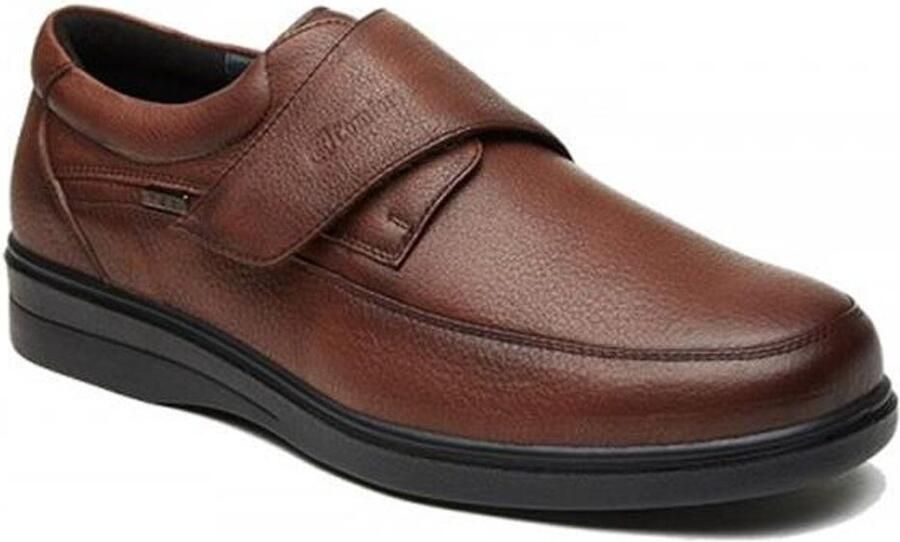 Comfort G- -Heren cognac caramel geklede lage schoenen - Foto 2