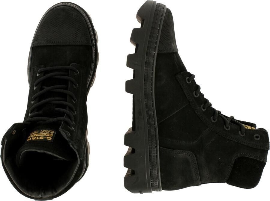 G-Star Stijlvolle Enkellaars met Gestructureerde Zool Black Dames - Foto 5