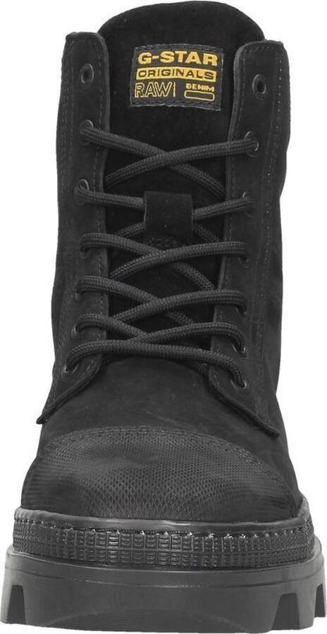 G-Star Stijlvolle Enkellaars met Gestructureerde Zool Black Dames - Foto 8