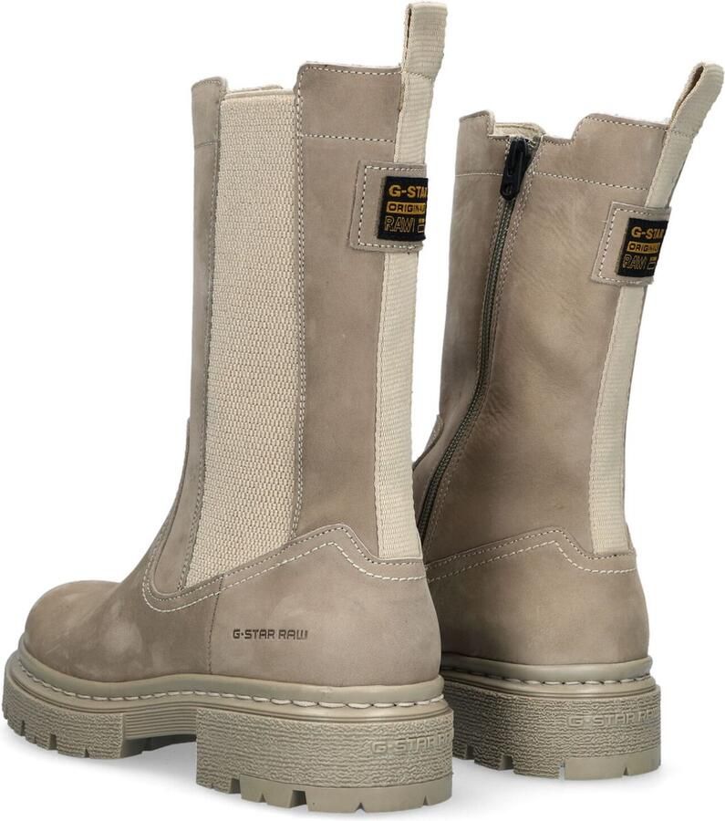 G-Star G Star Raw Kafey Hgh Chs Nub W Chelsea boots Enkellaarsjes Dames Taupe - Foto 7
