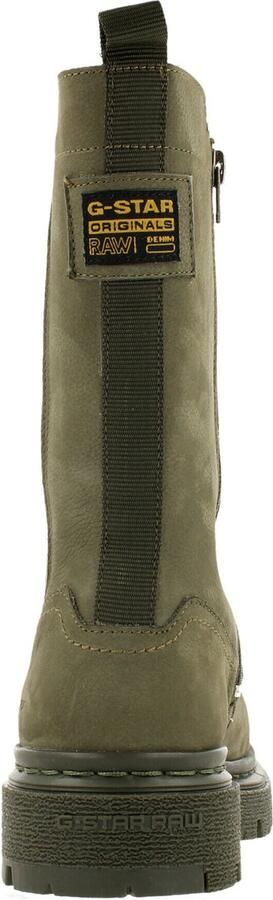 G-Star RAW Kafey Hgh Chs Nub W Chelsea boots Enkellaarsjes Dames Groen - Foto 15