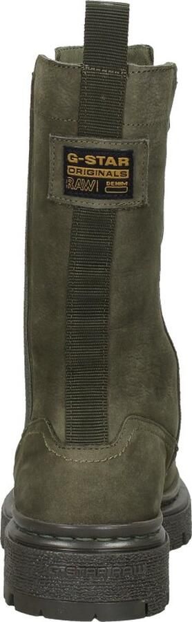 G-Star RAW Kafey Hgh Chs Nub W Chelsea boots Enkellaarsjes Dames Groen - Foto 14