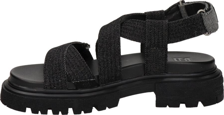 G-Star Chunky Denim Sandaal met Verstelbare Banden Black Dames - Foto 11