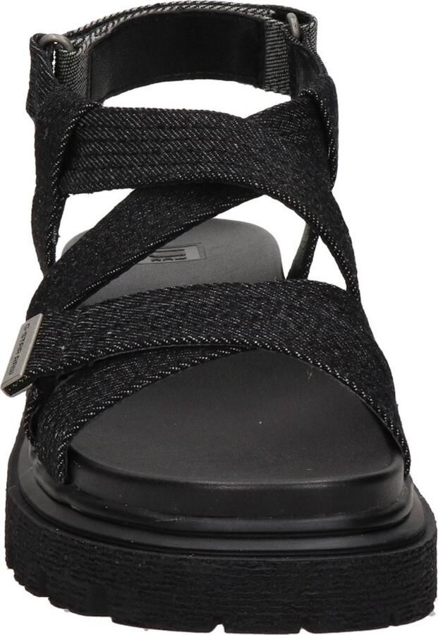 G-Star Chunky Denim Sandaal met Verstelbare Banden Black Dames - Foto 7