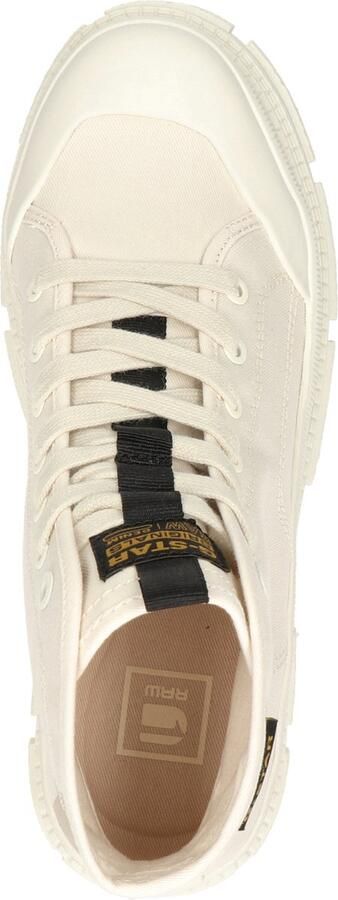 G-STAR Aefon II Mid CVS W Veterschoenen Hak gebroken wit - Foto 4
