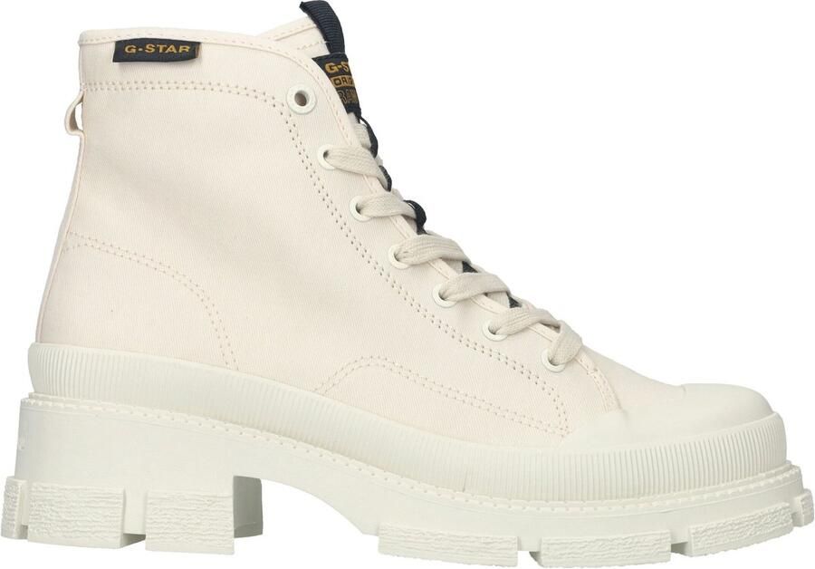 G-STAR Aefon II Mid CVS W Veterschoenen Hak gebroken wit - Foto 12