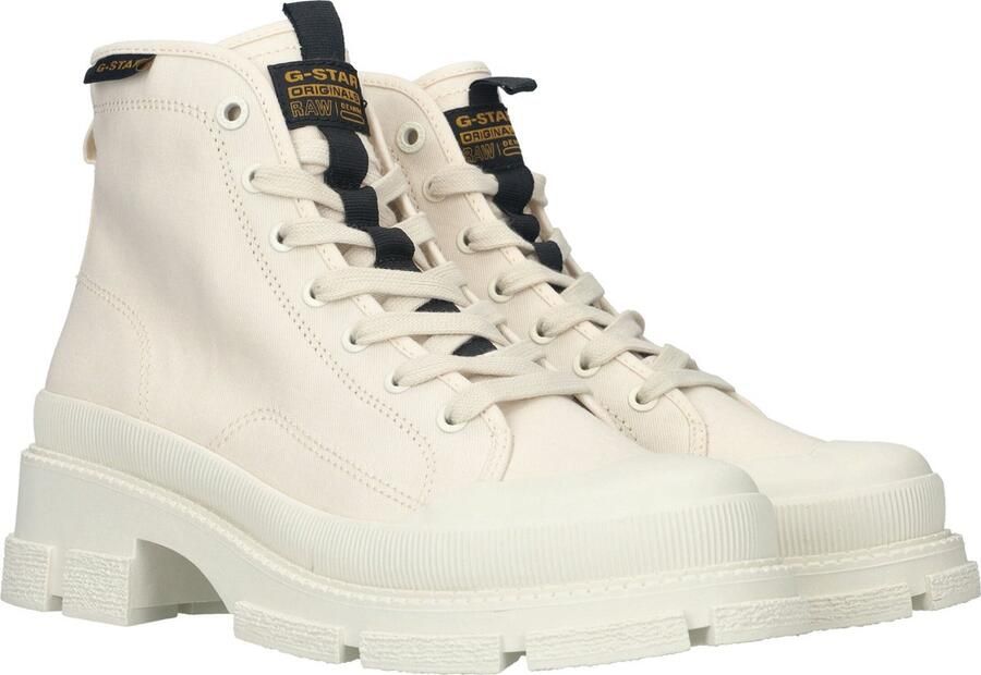 G-STAR Aefon II Mid CVS W Veterschoenen Hak gebroken wit - Foto 14