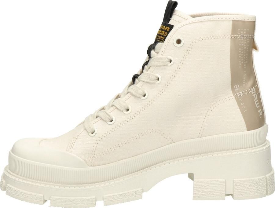 G-STAR Aefon II Mid CVS W Veterschoenen Hak gebroken wit - Foto 8