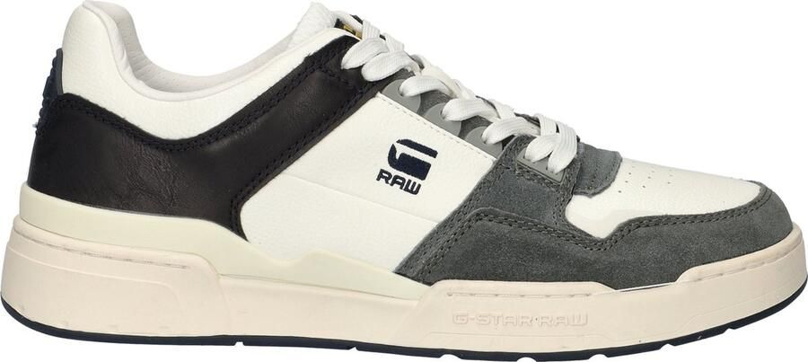 G-STAR Attacc BLK LEA M Sneakers Laag Wit