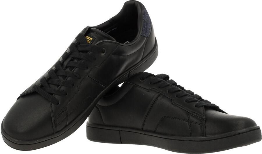 G-Star Raw CADET Denim Heren Leren sneakers 2242 002521 ZWART - Foto 8